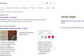 Adınızı Google'da Arayın