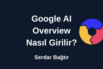 Google AI Overview'a Nasıl Girilir?